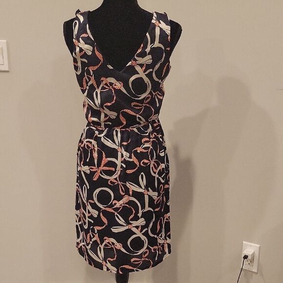 H&M Black and Pink Sleeveless Wrap Sundress - Picture 4 of 7